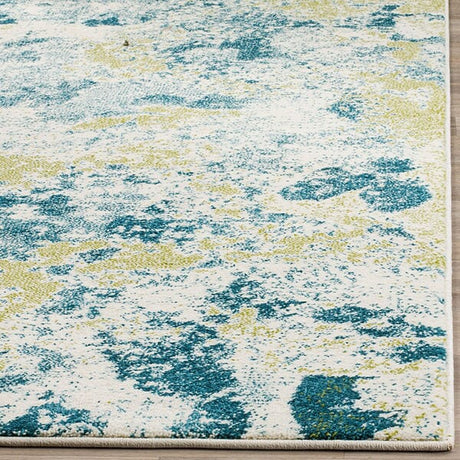 Safavieh Watercolor Wtc696B Ivory / Light Blue Rugs.