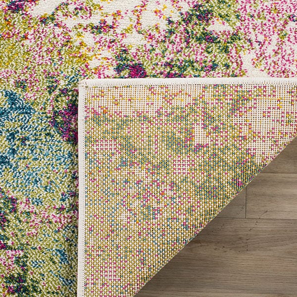 Safavieh Watercolor Wtc696E Light Green / Rose Rugs.