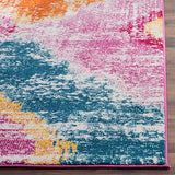 Safavieh Watercolor Wtc699K Fuchsia / Orange Rugs.