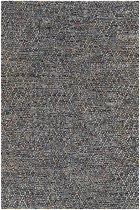 Surya Watford Wtf-2300 Black, Charcoal, Medium Gray, Light Gray Area Rug