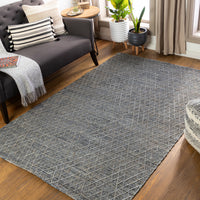 Surya Watford Wtf-2300 Black, Charcoal, Medium Gray, Light Gray Area Rug