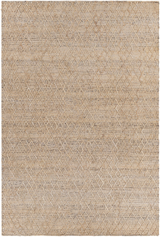 Surya Watford Wtf-2301 Charcoal, Medium Gray, Light Gray, Beige Area Rug