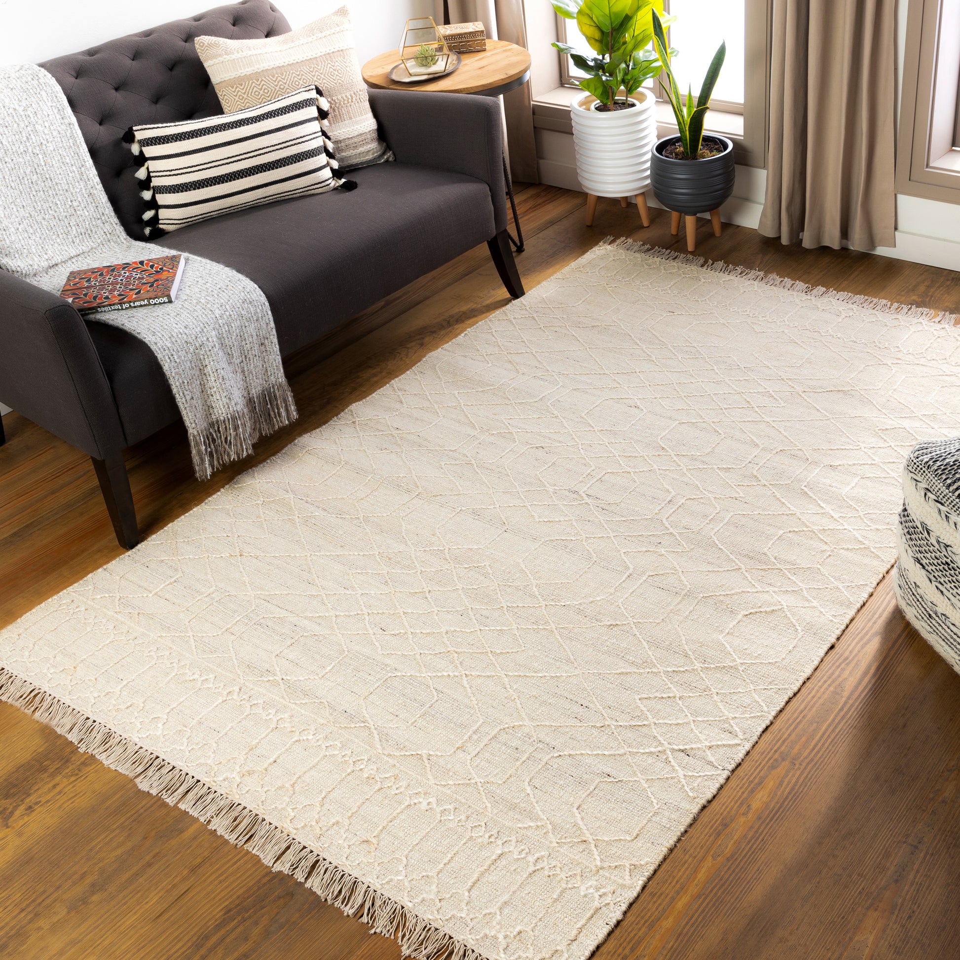 Surya Watford Wtf-2303 Beige, Light Gray Area Rug