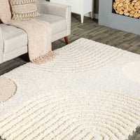 Nuloom Gloria Abstract Ngl2418A Beige Area Rug