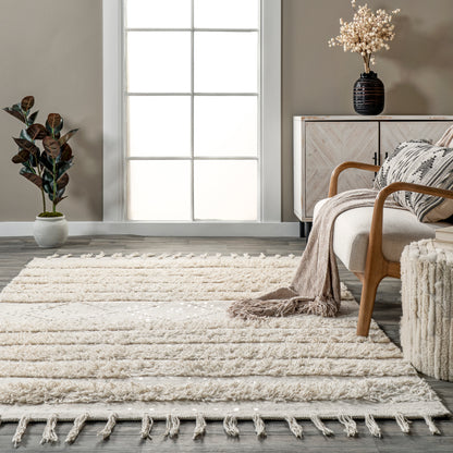 Nuloom Christina Nch3295A Ivory Area Rug