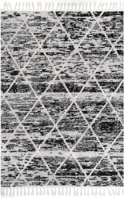 Nuloom Romero Simply Trellis Nro2171A Black Area Rug