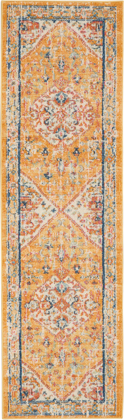 Nourison Passion Psn23 Ivory/Yellow Area Rug