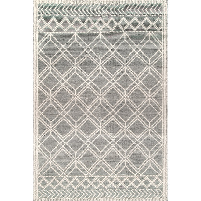 Nuloom Trellis Natti Ntr3594C Gray Area Rug