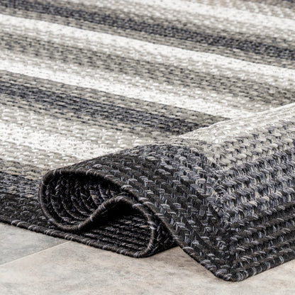 Nuloom Gwyneth Borders Ngw2003D Charcoal Area Rug