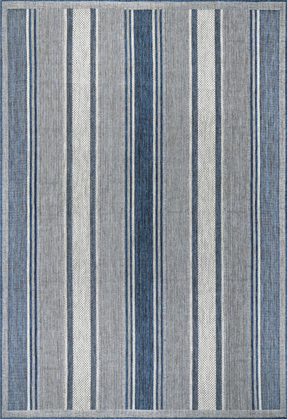 Nuloom Piper Nautical Npi1783A Blue Area Rug