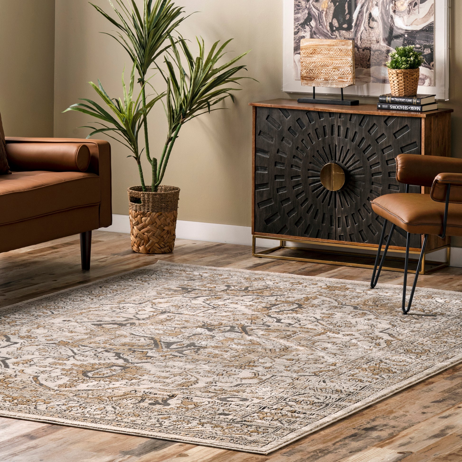 Nuloom Darciec Nda3258A Beige Area Rug