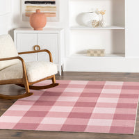 AreaRugs.com Wavaj Nwa1061C Pink Area Rug