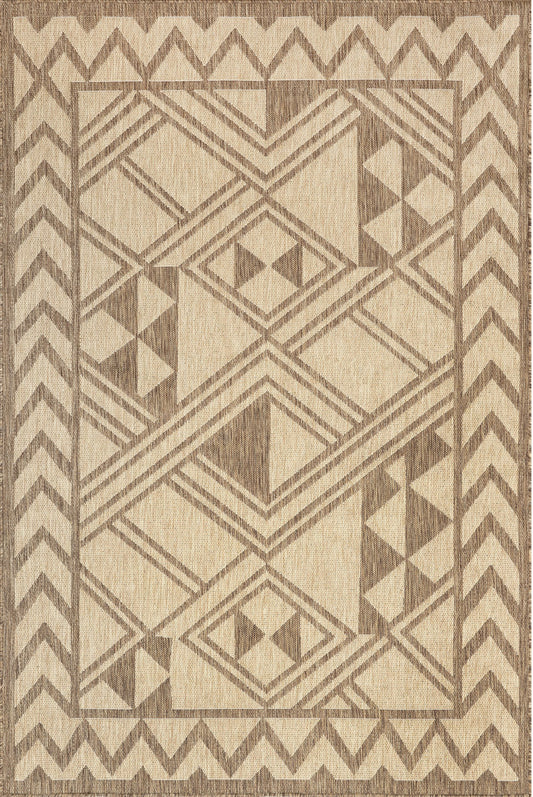 Nuloom Mazie Bold Tribal Nma1822A Beige Area Rug