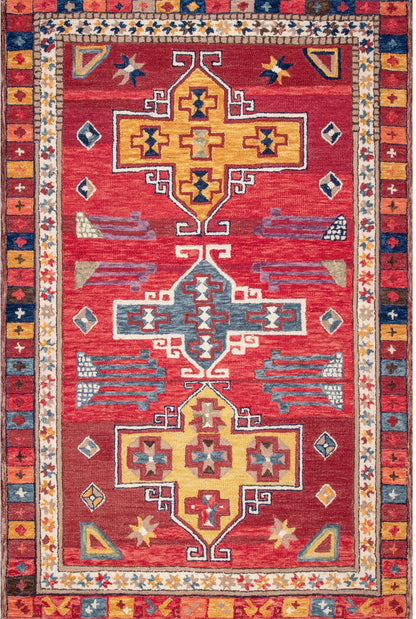 Nuloom Izabella Totemic Tribal Niz2591A Multi Area Rug