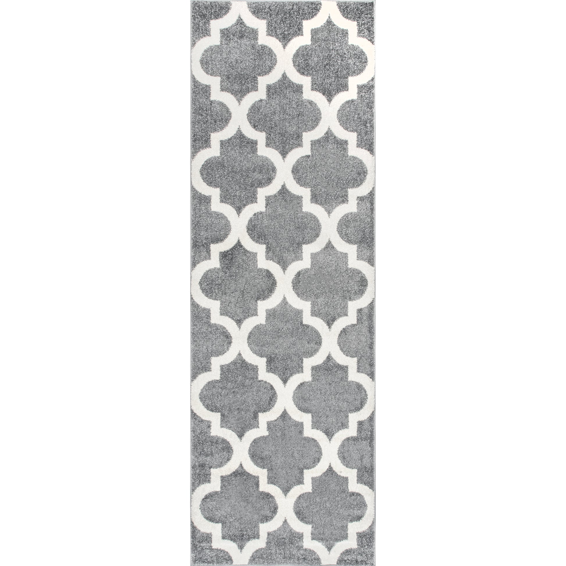 Nuloom Meeker Trellis Nme3220A Gray Area Rug