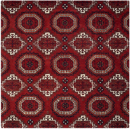 Safavieh Wyndham Wyd201A Red Damask Area Rug