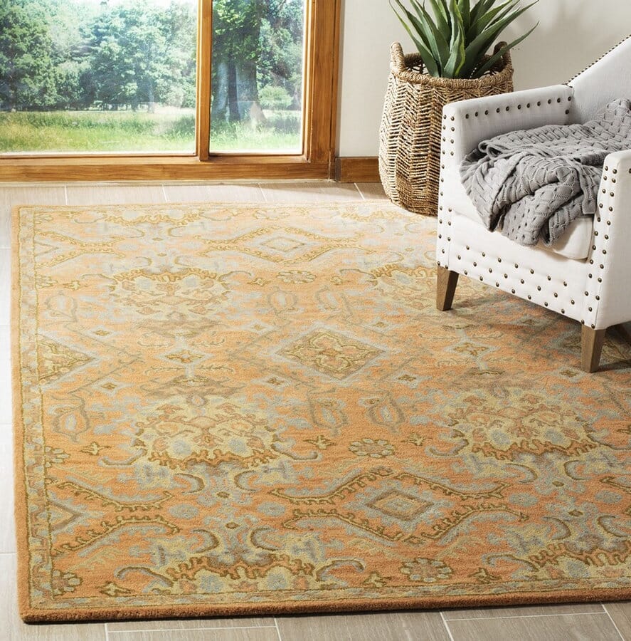 Safavieh Wyndham Wyd203A Terracotta Area Rug