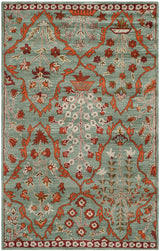 Safavieh Wyndham Wyd206A Blue / Rust Rugs.