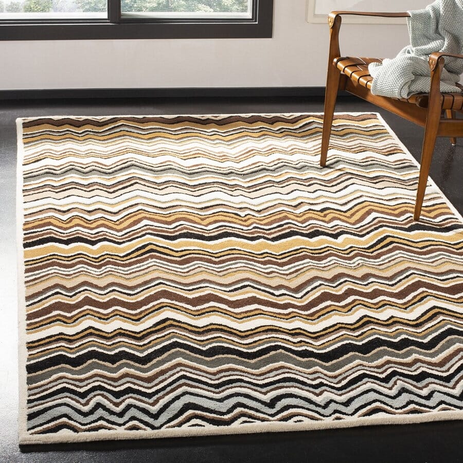 Safavieh Wyndham Wyd317A Brown / Multi Rugs.