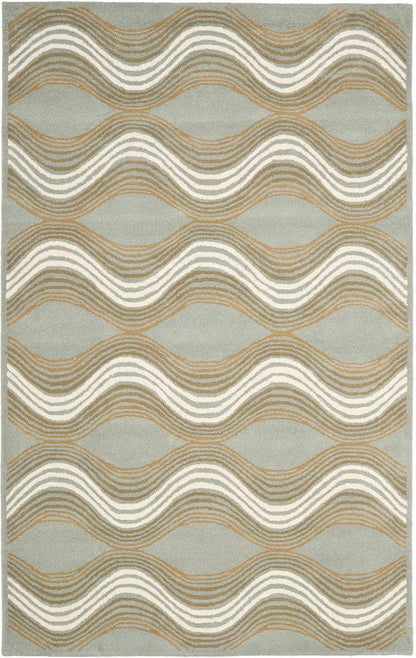 Safavieh Wyndham Wyd318A Blue / Multi Geometric Area Rug