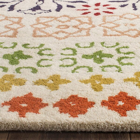 Safavieh Wyndham Wyd319A Ivory / Multi Rugs.