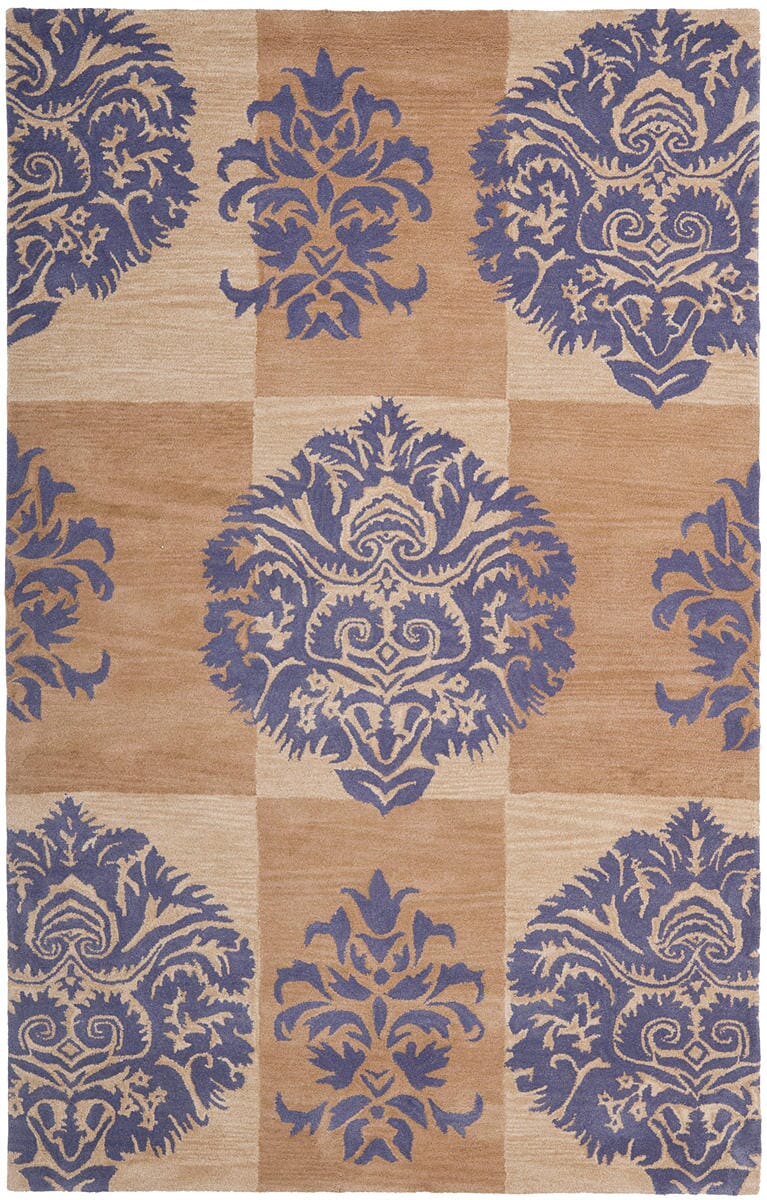Safavieh Wyndham Wyd322A Beige / Lavander Rugs.