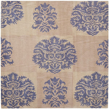 Safavieh Wyndham Wyd322A Beige / Lavander Damask Area Rug