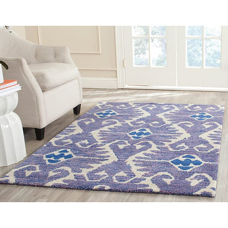 Safavieh Wyndham Wyd323A Lavander / Ivory Rugs.