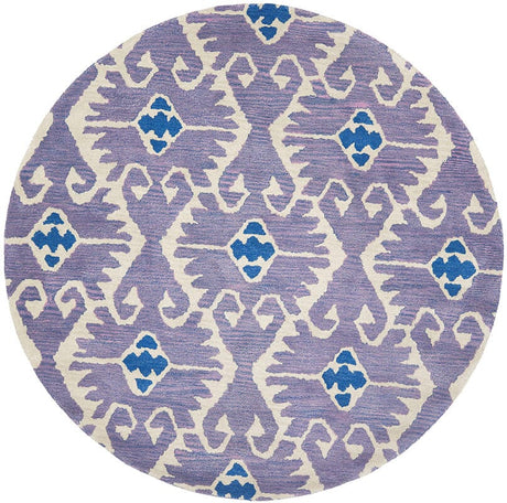 Safavieh Wyndham Wyd323A Lavander / Ivory Rugs.