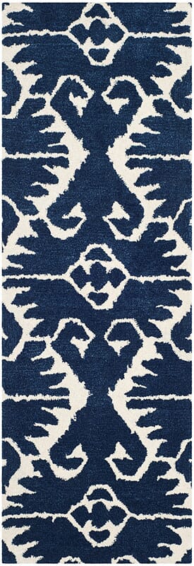 Safavieh Wyndham Wyd323C Royal Blue / Ivory Rugs.