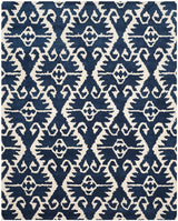 Safavieh Wyndham Wyd323C Royal Blue / Ivory Rugs.