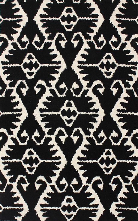 Safavieh Wyndham Wyd323D Black / Ivory Rugs.