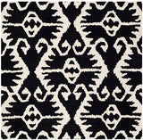 Safavieh Wyndham Wyd323D Black / Ivory Rugs.