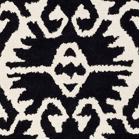 Safavieh Wyndham Wyd323D Black / Ivory Rugs.