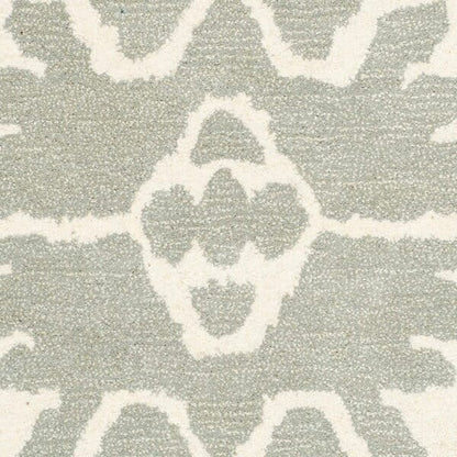 Safavieh Wyndham Wyd323G Grey / Ivory Damask Area Rug