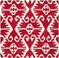 Safavieh Wyndham Wyd323R Red / Ivory Damask Area Rug