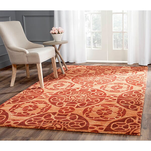 Safavieh Wyndham Wyd376H Cinnamon Rugs.