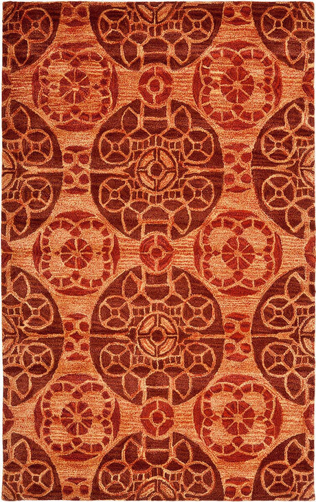 Safavieh Wyndham Wyd376H Cinnamon Rugs.