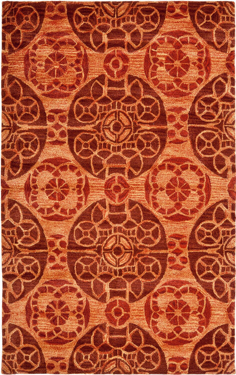 Safavieh Wyndham Wyd376H Cinnamon Rugs.