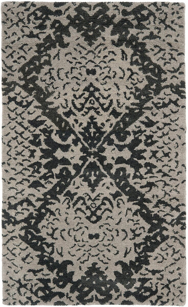 Safavieh Wyndham Wyd620A Grey / Black Rugs.