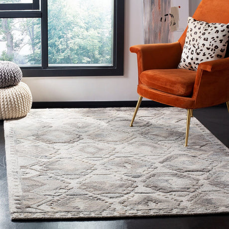 Safavieh Wyndham Wyd801B Grey / Taupe Rugs.