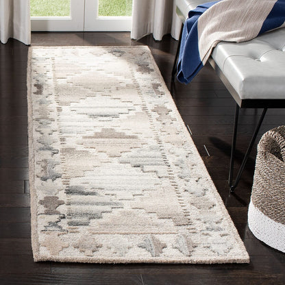 Safavieh Wyndham Wyd803B Grey / Taupe Moroccan Area Rug