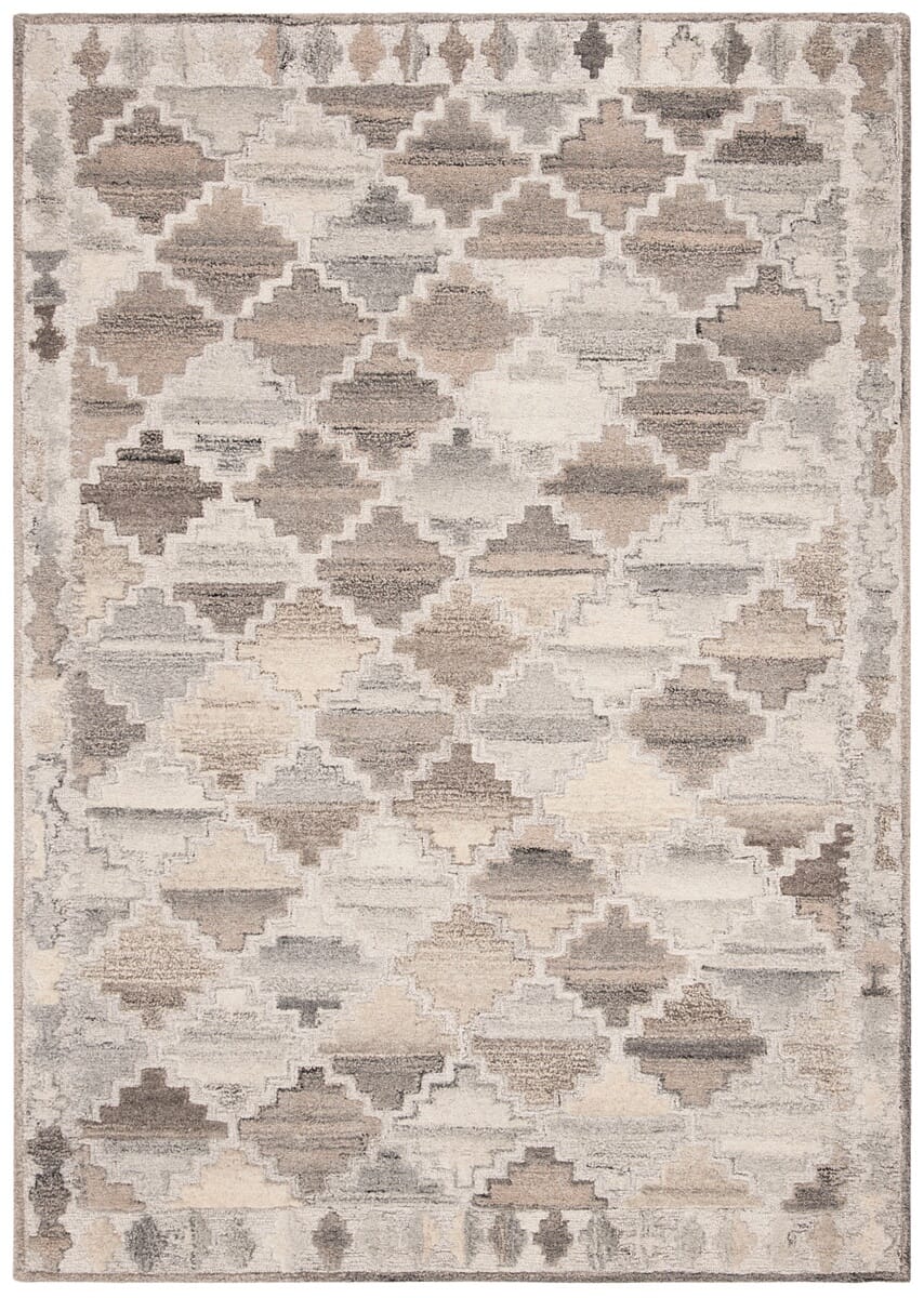 Safavieh Wyndham Wyd803B Grey / Taupe Moroccan Area Rug