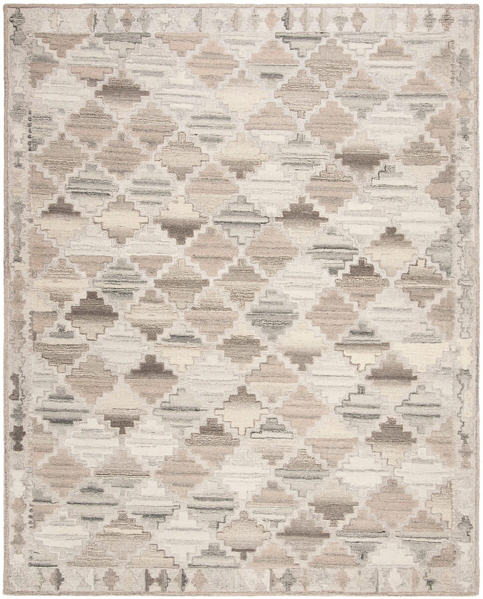 Safavieh Wyndham Wyd803B Grey / Taupe Moroccan Area Rug