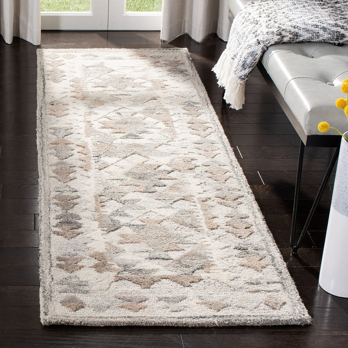 Safavieh Wyndham Wyd804B Grey / Taupe Area Rug