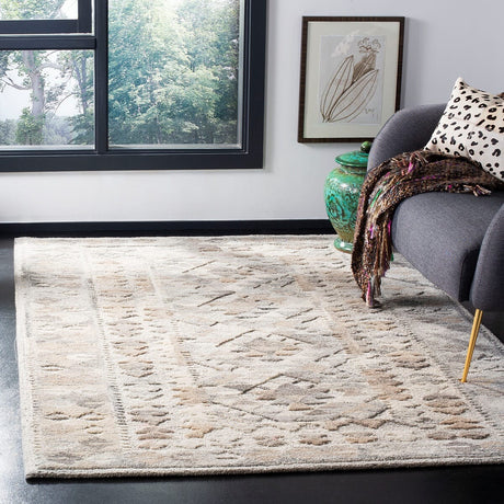 Safavieh Wyndham Wyd804B Grey / Taupe Rugs.
