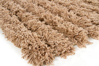 Chandra Wynton Wyn18001 Tan Shag Area Rug