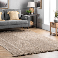 Nuloom Stassi Farmhouse Natural Nst1614A Natural Area Rug