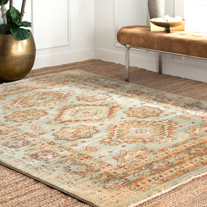 Nuloom Vintage Demetria Nvi1693A Beige Area Rug