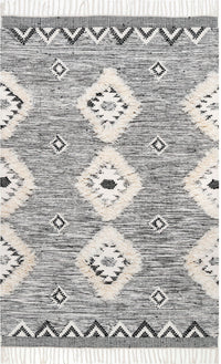 Nuloom Savannah Moroccan Nsa3319B Black Area Rug